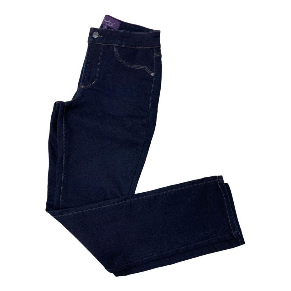 NYDJ Size 2 Womens Jeans Jeggings Dark Wash